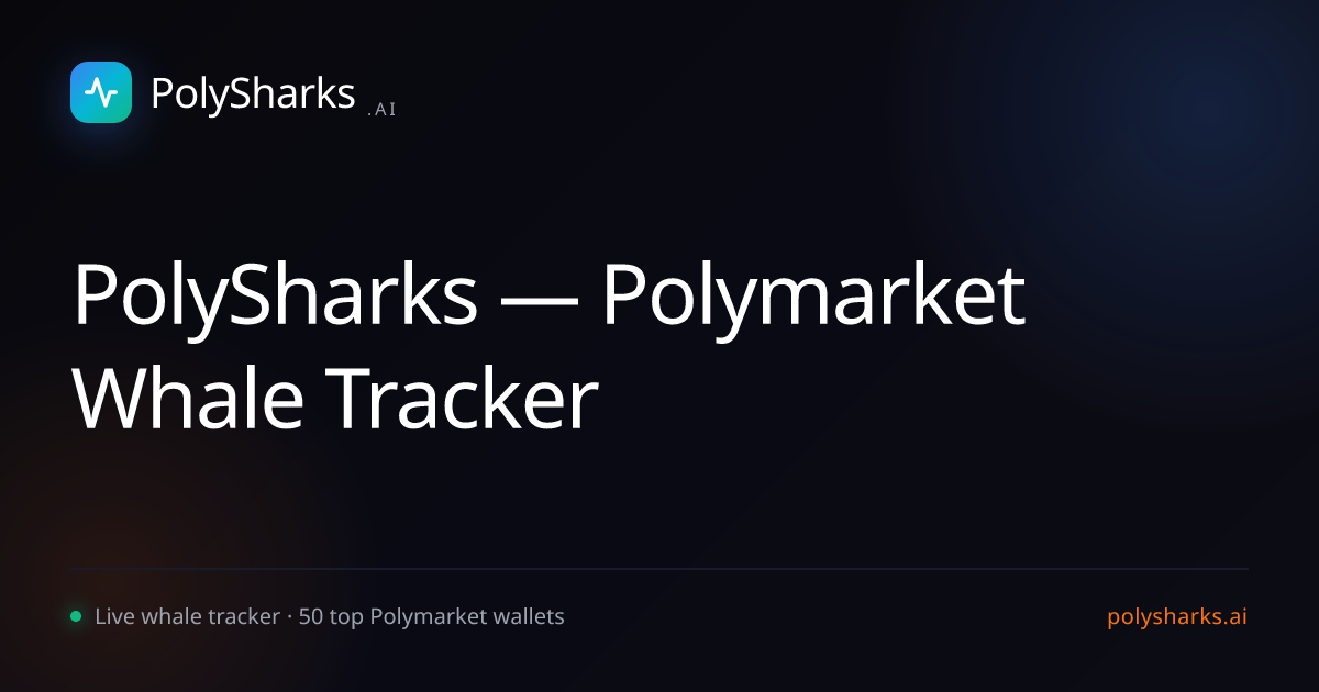 Polymarket Arbitrage Tool — Live Cross-Platform Edge Finder | PolySharks